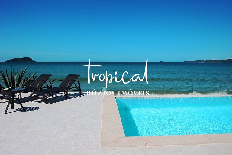 FL16 - Flat em condomínio pé na areia em Búzios