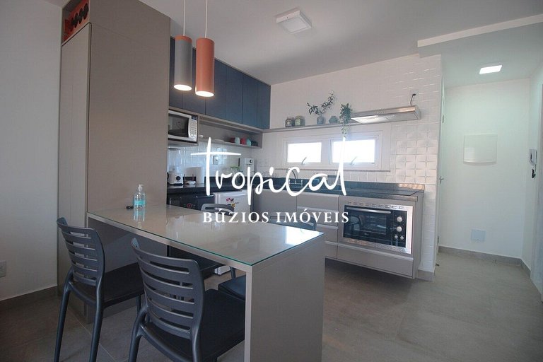 FL16 - Flat em condomínio pé na areia em Búzios