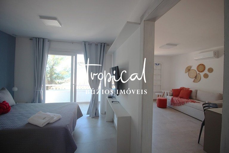 FL16 - Flat em condomínio pé na areia em Búzios