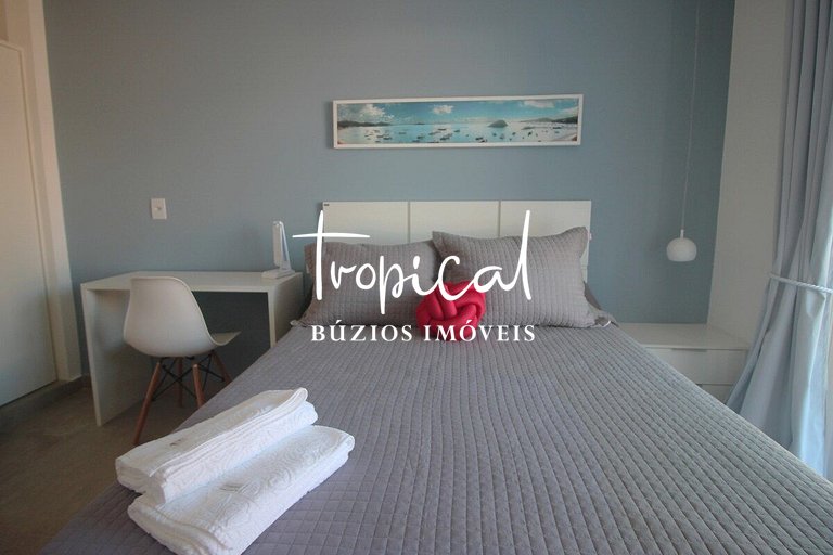 FL16 - Flat em condomínio pé na areia em Búzios