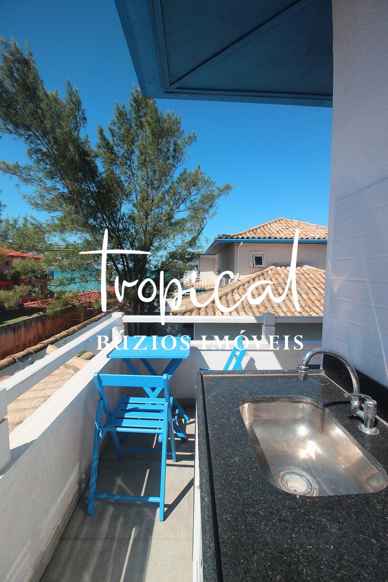 FL16 - Flat em condomínio pé na areia em Búzios