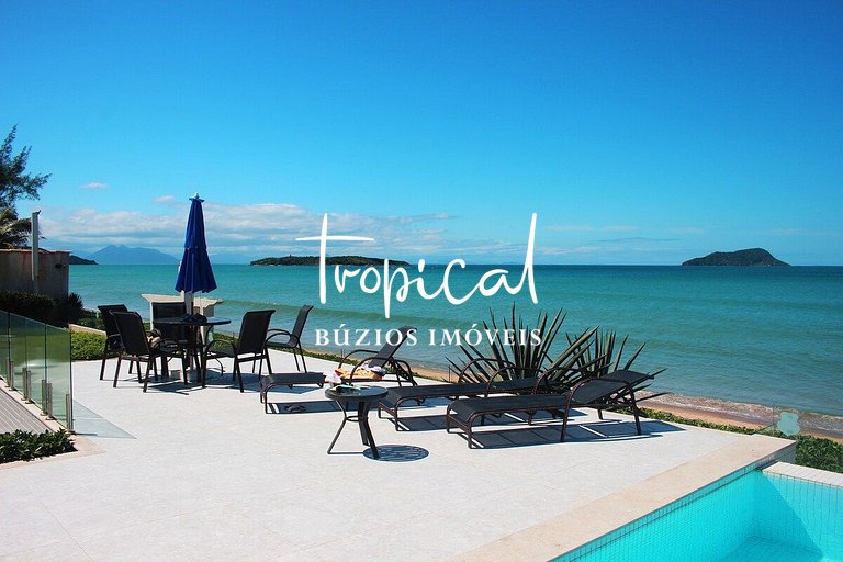 FL16 - Flat em condomínio pé na areia em Búzios
