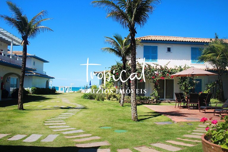 FL16 - Flat em condomínio pé na areia em Búzios