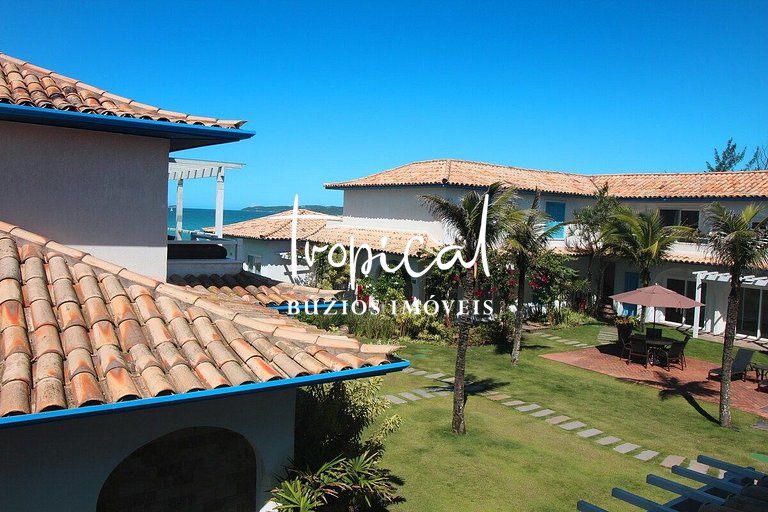 FL16 - Flat em condomínio pé na areia em Búzios