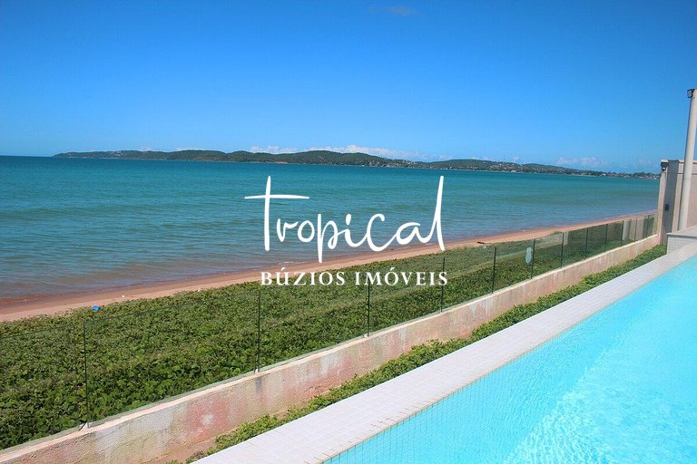 FL16 - Flat em condomínio pé na areia em Búzios