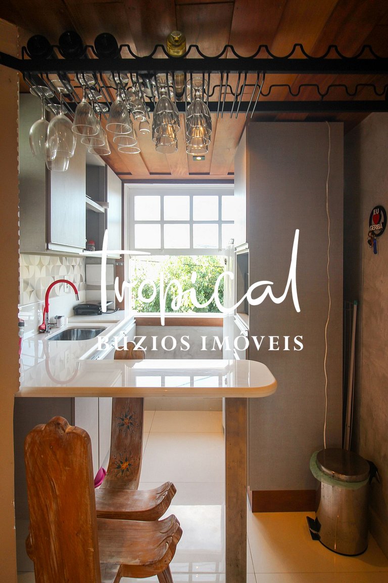 FL15 - Flat a poucos passos da Praia de Geribá