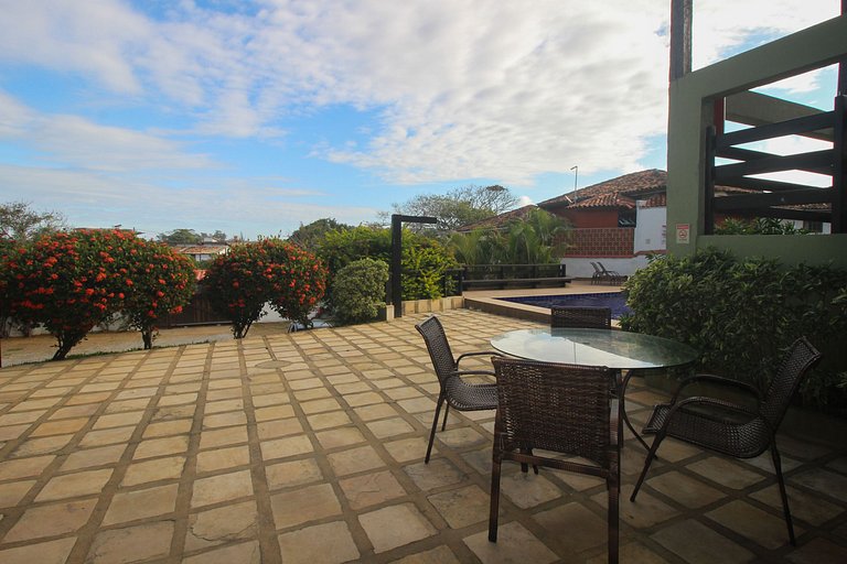 FL15 - Lindo Flat em Geribá mobiliado e mt perto da praia