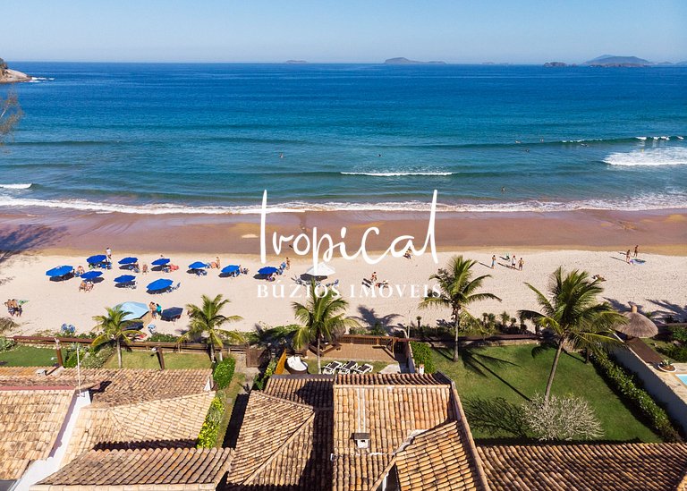 GB50 - Casa exclusiva na beira da Praia de Geribá