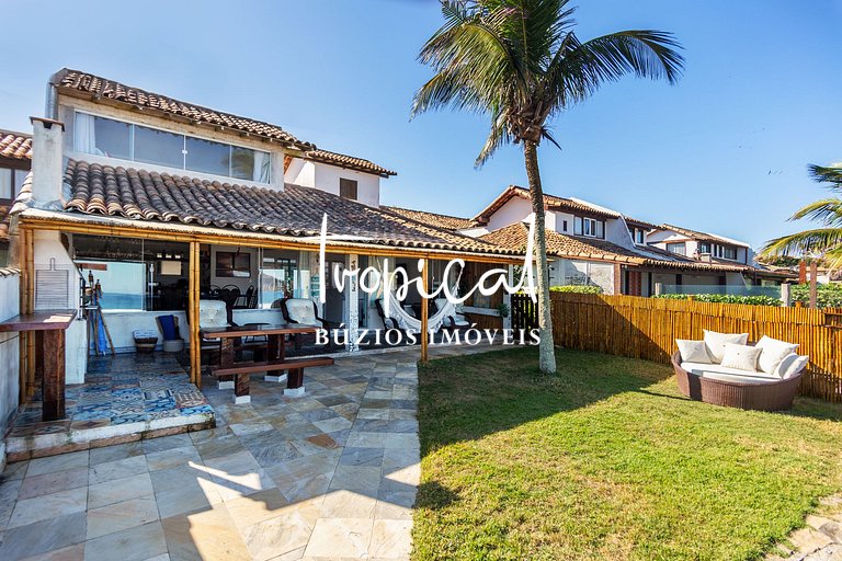 GB50 - Casa exclusiva na beira da Praia de Geribá