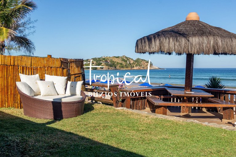 GB50 - Casa exclusiva na beira da Praia de Geribá