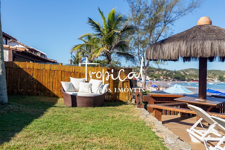 GB50 - Casa exclusiva na beira da Praia de Geribá