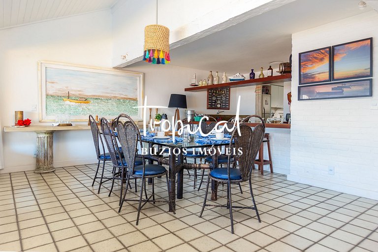 GB50 - Casa exclusiva na beira da Praia de Geribá