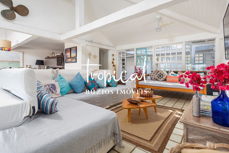 GB50 - Casa exclusiva na beira da Praia de Geribá