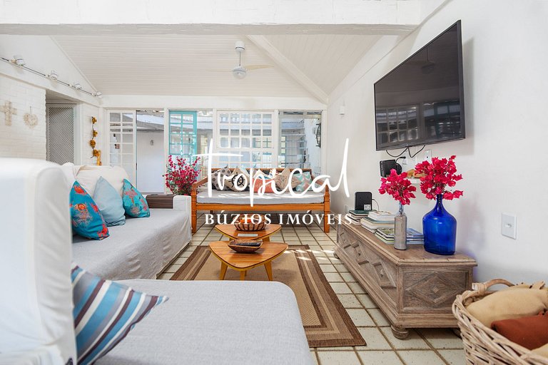 GB50 - Casa exclusiva na beira da Praia de Geribá