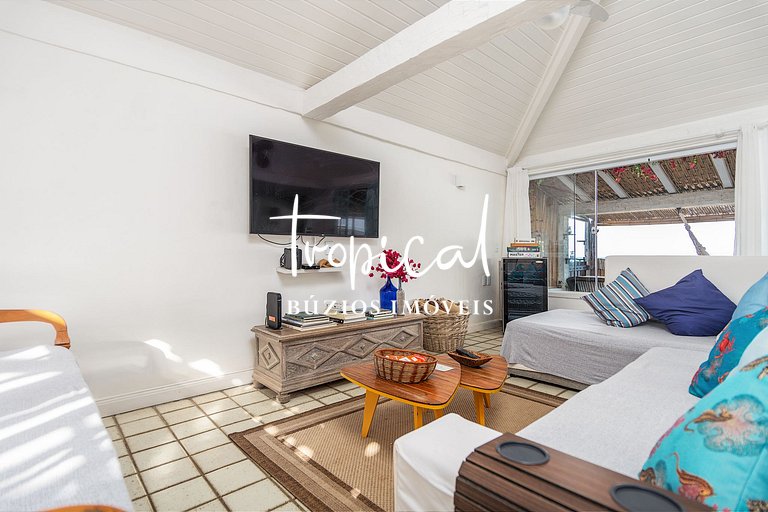 GB50 - Casa exclusiva na beira da Praia de Geribá