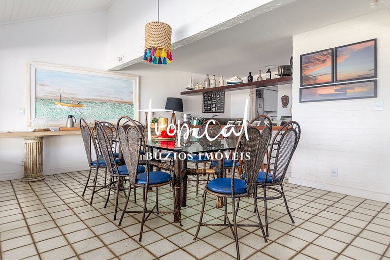 GB50 - Casa exclusiva na beira da Praia de Geribá