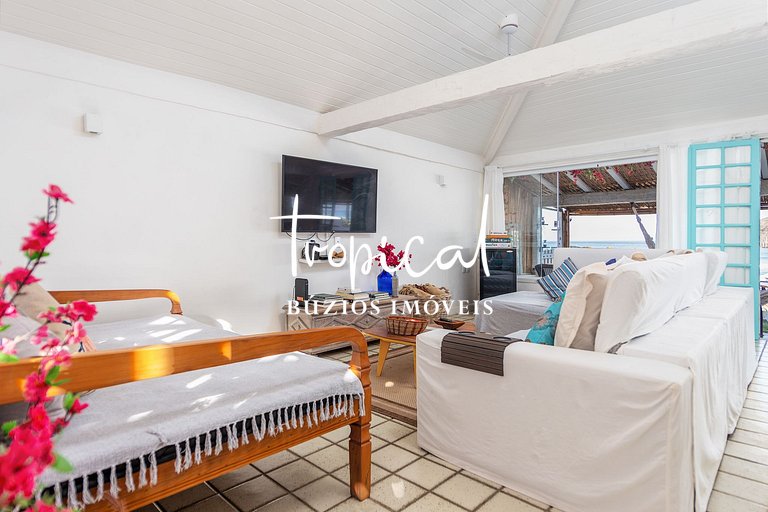 GB50 - Casa exclusiva na beira da Praia de Geribá