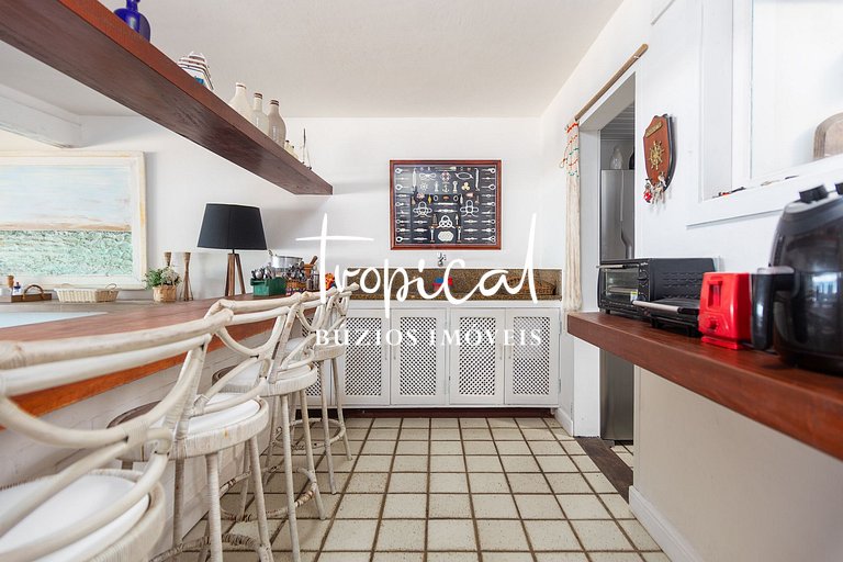 GB50 - Casa exclusiva na beira da Praia de Geribá