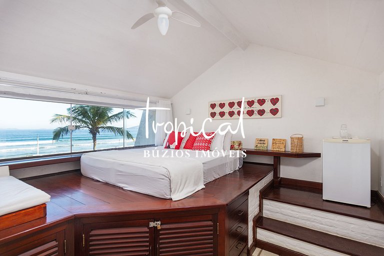 GB50 - Casa exclusiva na beira da Praia de Geribá