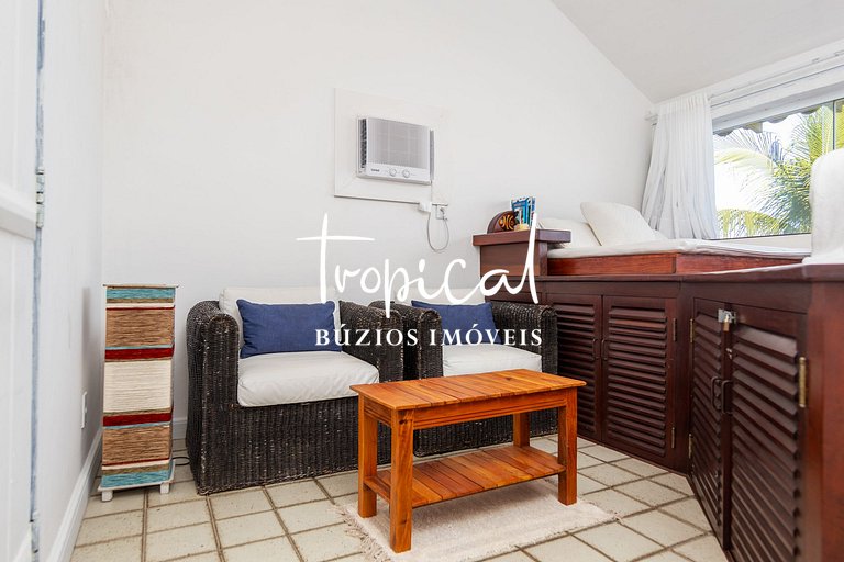 GB50 - Casa exclusiva na beira da Praia de Geribá