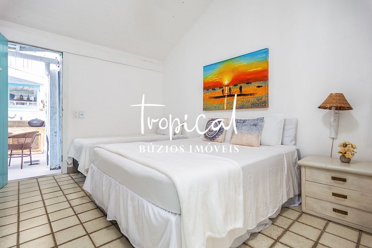 GB50 - Casa exclusiva na beira da Praia de Geribá