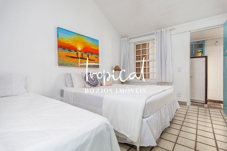 GB50 - Casa exclusiva na beira da Praia de Geribá