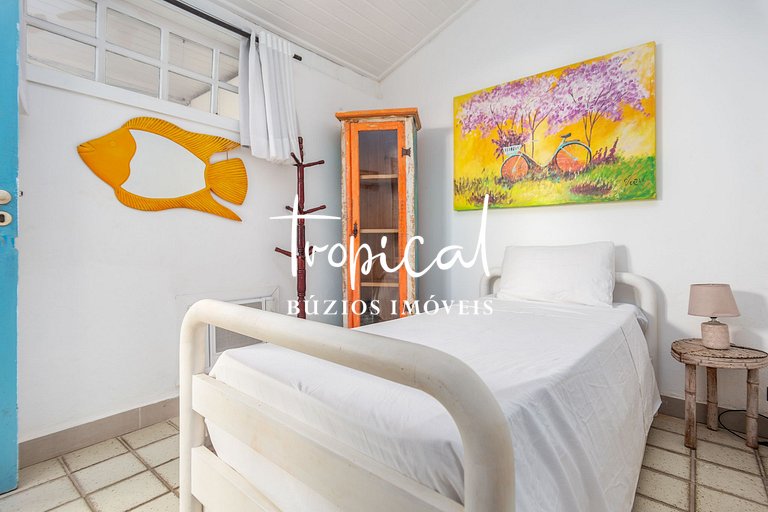 GB50 - Casa exclusiva na beira da Praia de Geribá