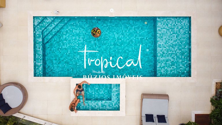 AB88 - Casa com alto lazer e vista para o mar de Búzios