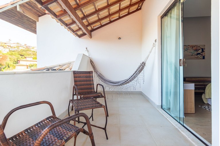 GB77 - Casa moderna com piscina e área gourmet em Geribá
