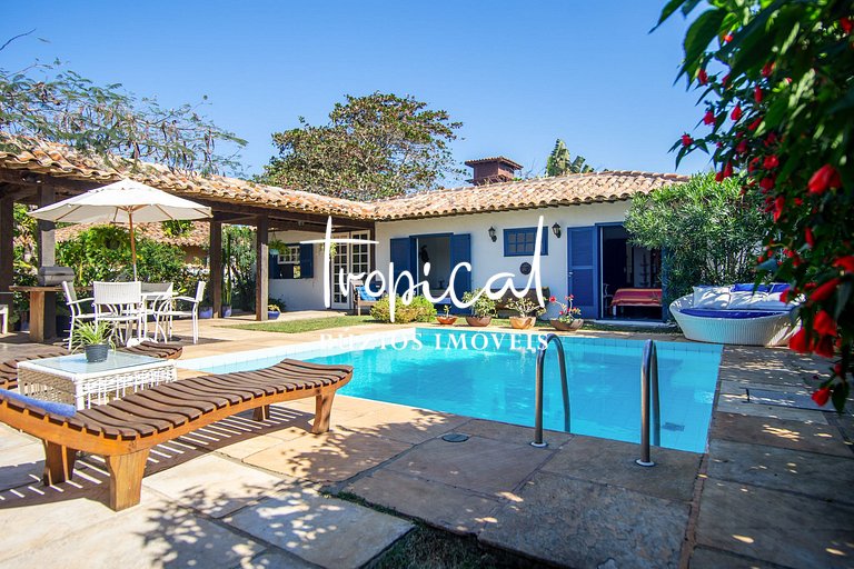RA04 - Casa de praia para família em Búzios