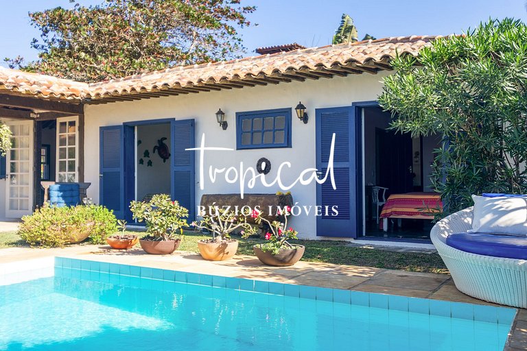 RA04 - Casa de praia para família em Búzios