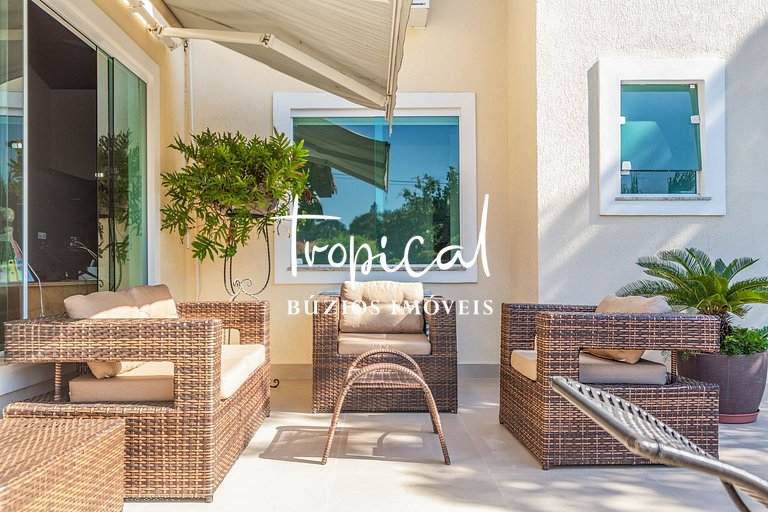 GB01 - Casa em condomínio a 600m da Praia de Geribá