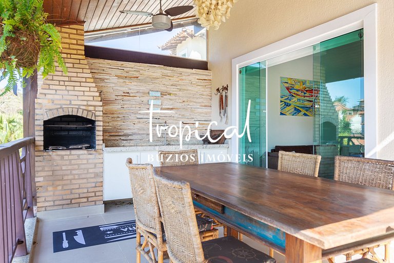 GB01 - Casa em condomínio a 600m da Praia de Geribá