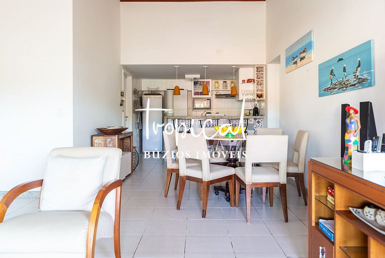 GB01 - Casa em condomínio a 600m da Praia de Geribá