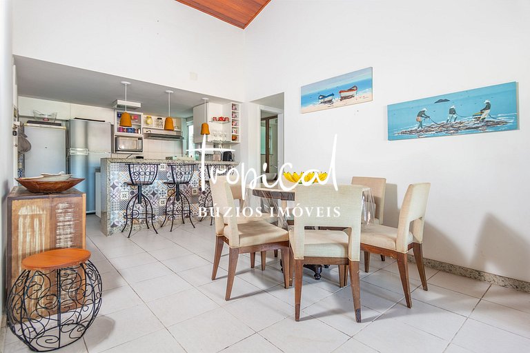 GB01 - Casa em condomínio a 600m da Praia de Geribá