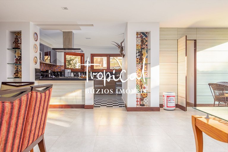 GB71 - Casa sofisticada para temporada em Geribá