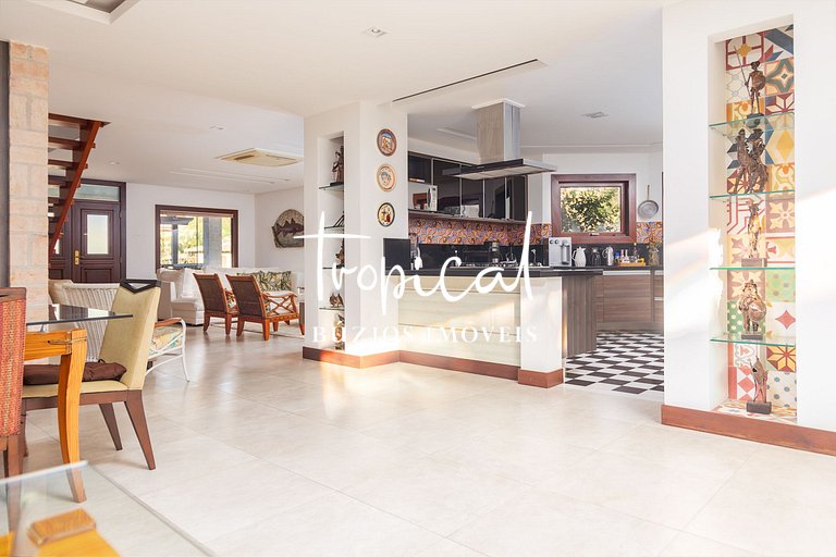 GB71 - Casa sofisticada para temporada em Geribá