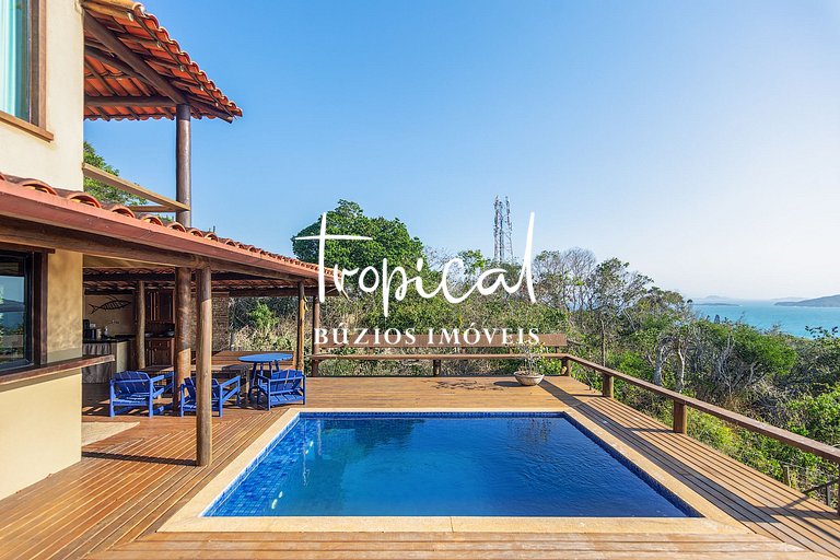 FI19 - Casa na Ferradurinha com vista do mar e pôr do sol