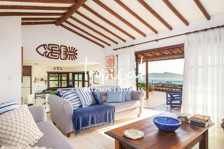 FI19 - Casa na Ferradurinha com vista do mar e pôr do sol