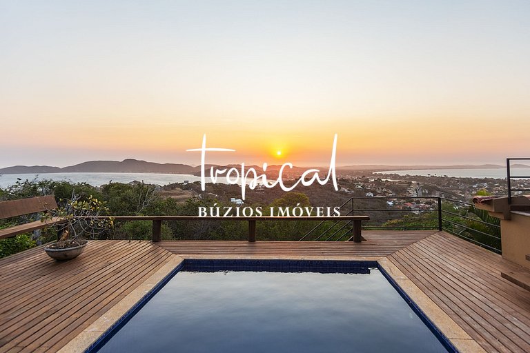 FI19 - Casa na Ferradurinha com vista do mar e pôr do sol