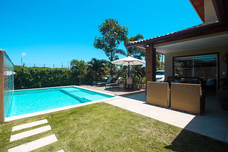 MG59 - Linda Casa a 250 metros da praia de Manguinhos