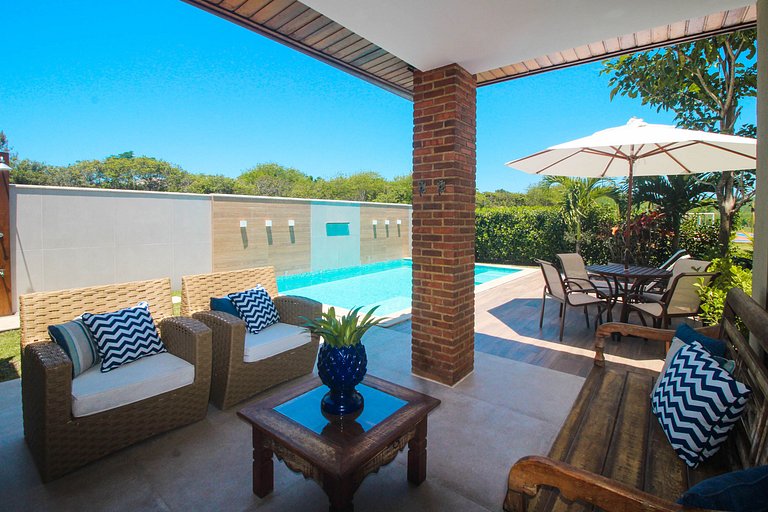 MG59 - Linda Casa a 250 metros da praia de Manguinhos