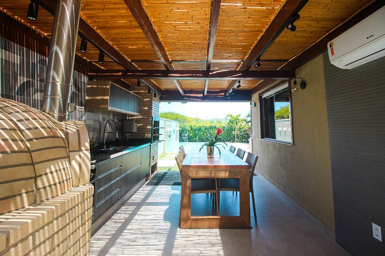 MG59 - Linda Casa a 250 metros da praia de Manguinhos