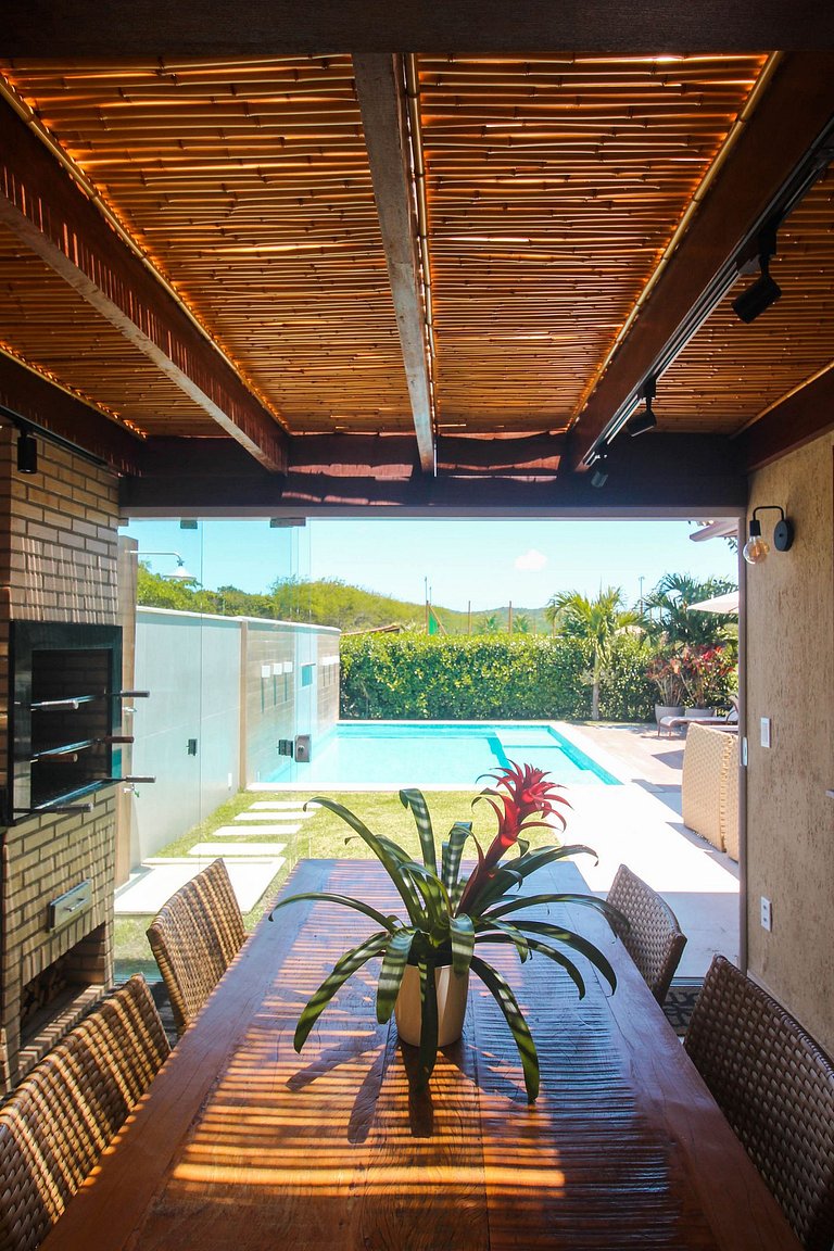 MG59 - Linda Casa a 250 metros da praia de Manguinhos