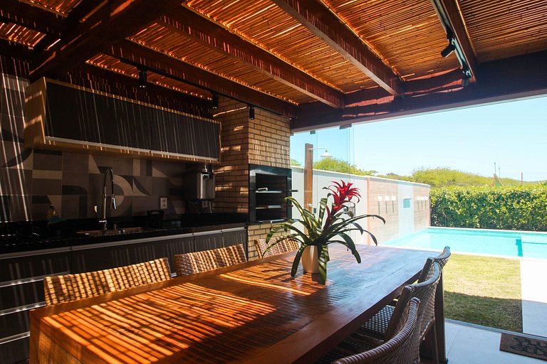 MG59 - Linda Casa a 250 metros da praia de Manguinhos