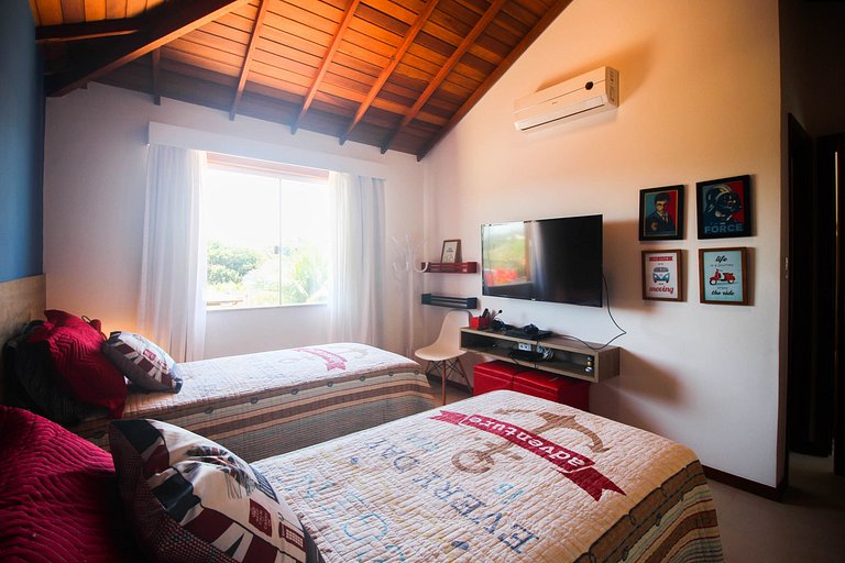 MG59 - Linda Casa a 250 metros da praia de Manguinhos