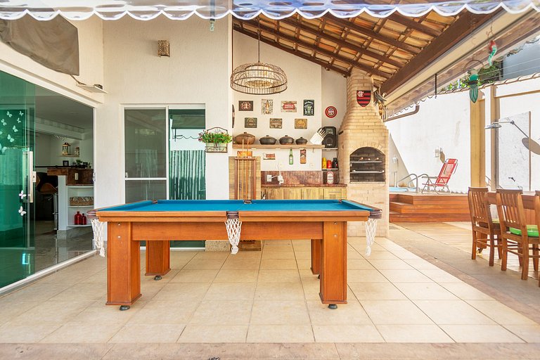 GB73 - Linda casa com piscina privativa