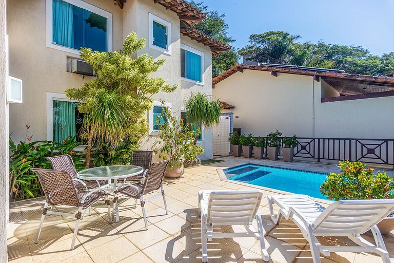 GB10 - Linda casa Geribá a 600 m praia