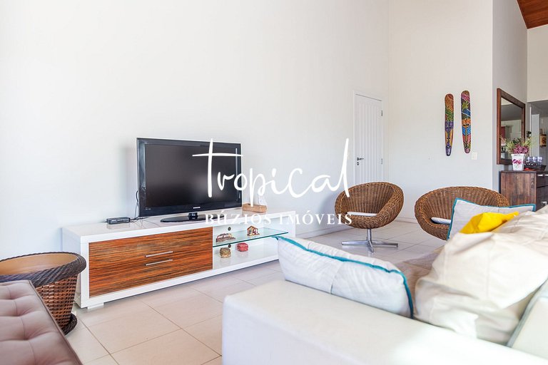 Casa familiar em condomínio para temporada em Geribá