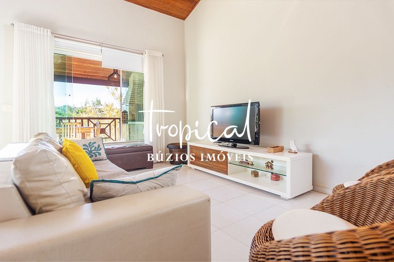 Casa à venda em condomínio a 600 metros da praia de Geribá